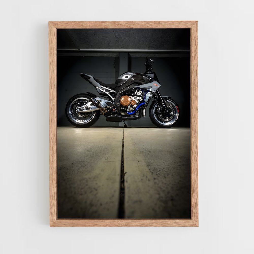 Poster Garage Rider – affiche BMW Motorrad (vue 4)